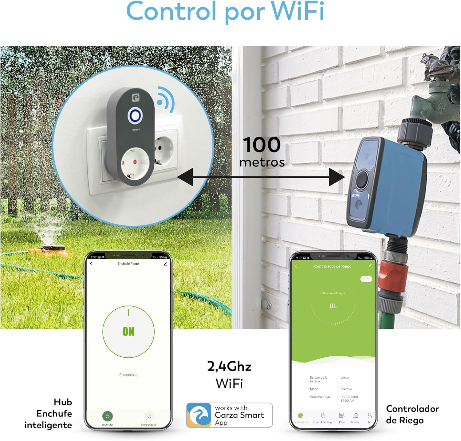 Garza Smart WiFi Riego