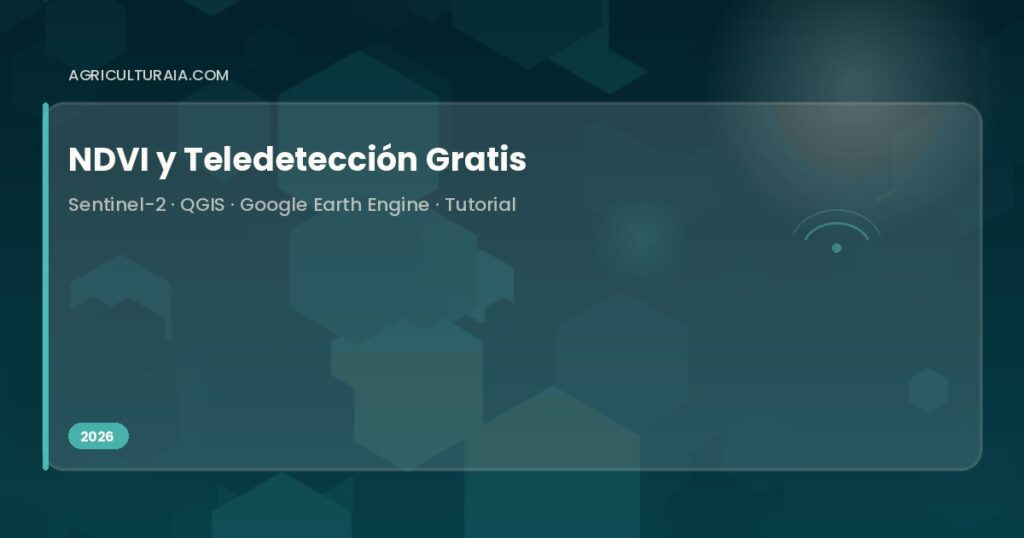 NDVI y Teledetección Gratis Sentinel-2 - AgriculturaIA Mapa de índices NDVI y NDMI de Sentinel-2 para detectar anomalías en una parcela agrícola