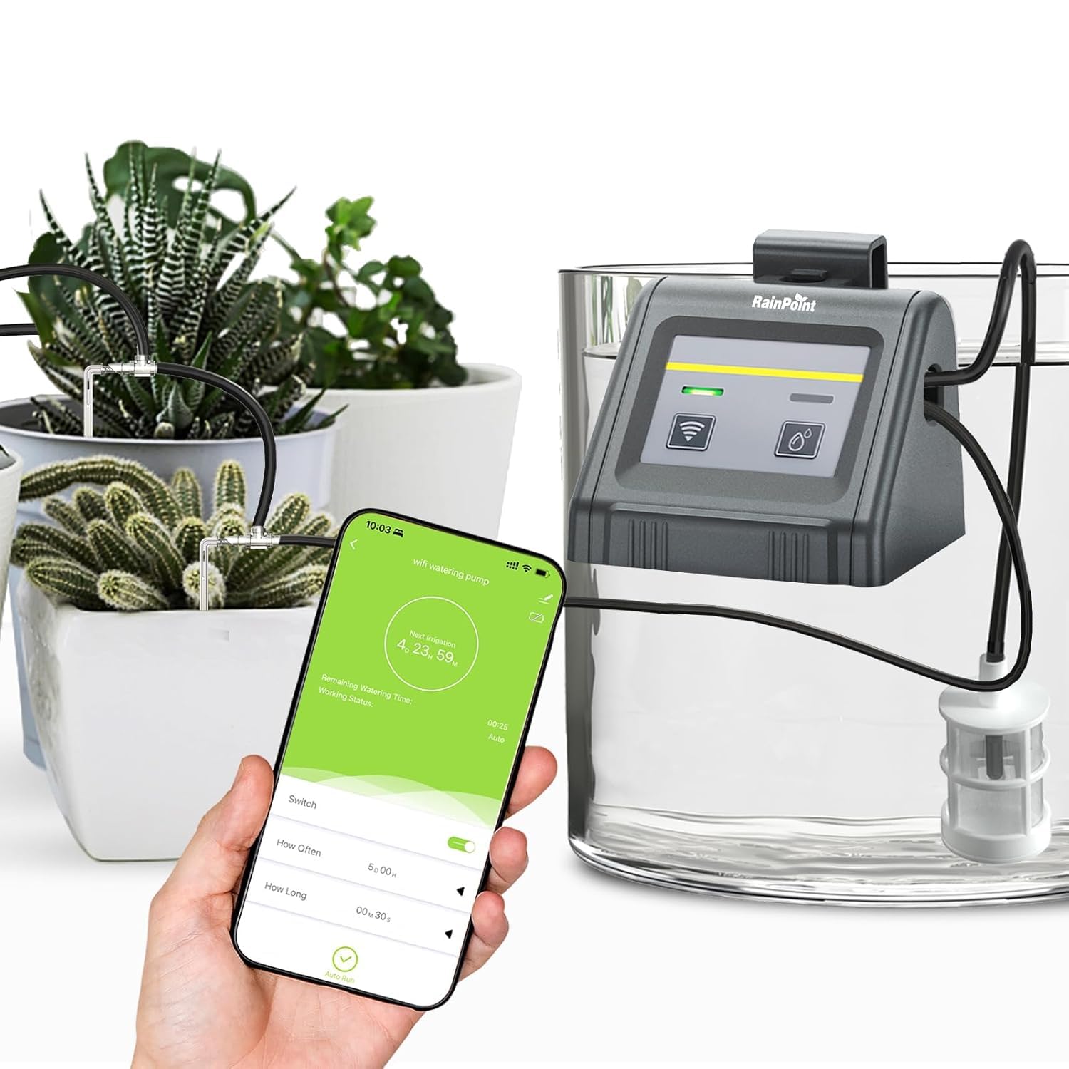 RAINPOINT Riego Solar WiFi