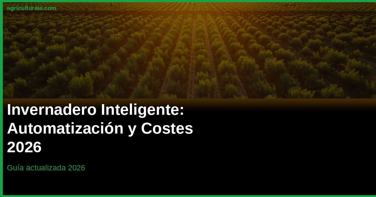 Invernadero Inteligente con Automatización y Sensores 2026