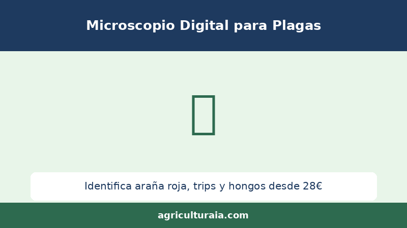 Microscopio Digital para Plagas en el Campo 2026: Guía