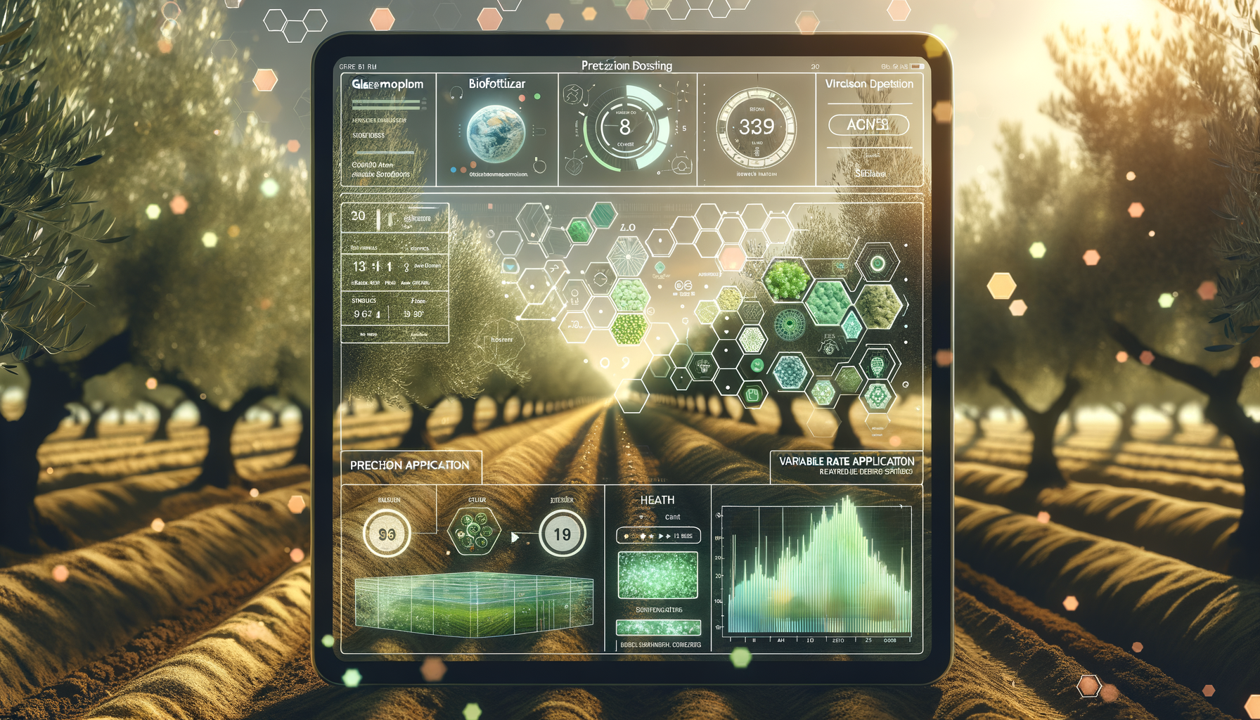 Dashboard de dosificación precisa de biofertilizantes con IA para olivar español