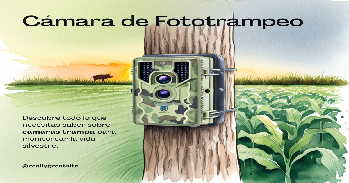 Cámara de Fototrampeo para el Campo: Guía de Compra (PIR, Visión Nocturna y 4G) 2026