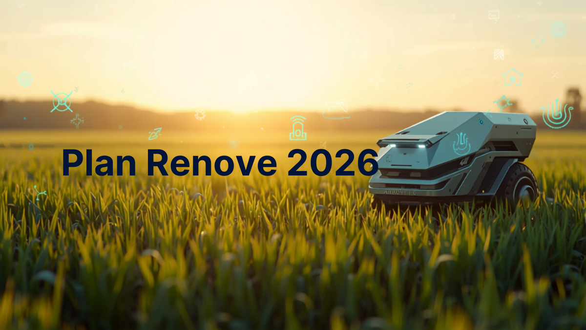 Plan Renove 2026: robots agrícolas y agricultura de precisión subvencionados (plazo abierto)